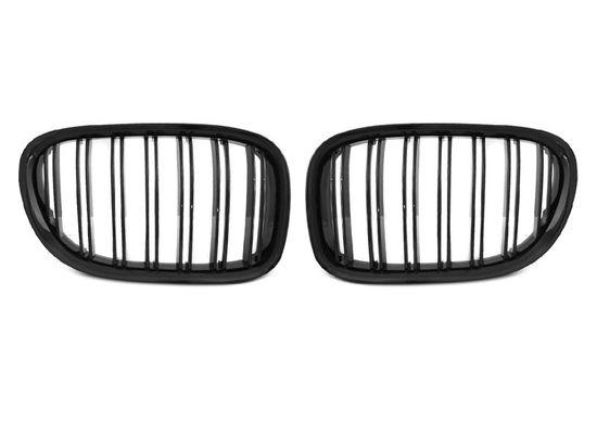 Решетки радиатора для BMW 7 F01 (09-15) Glossy Black M Look