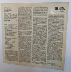 Telemann Prague Chamber Orchestra, Ulf Bjоrlin Ouvertures (Czechoslovakia 1982)