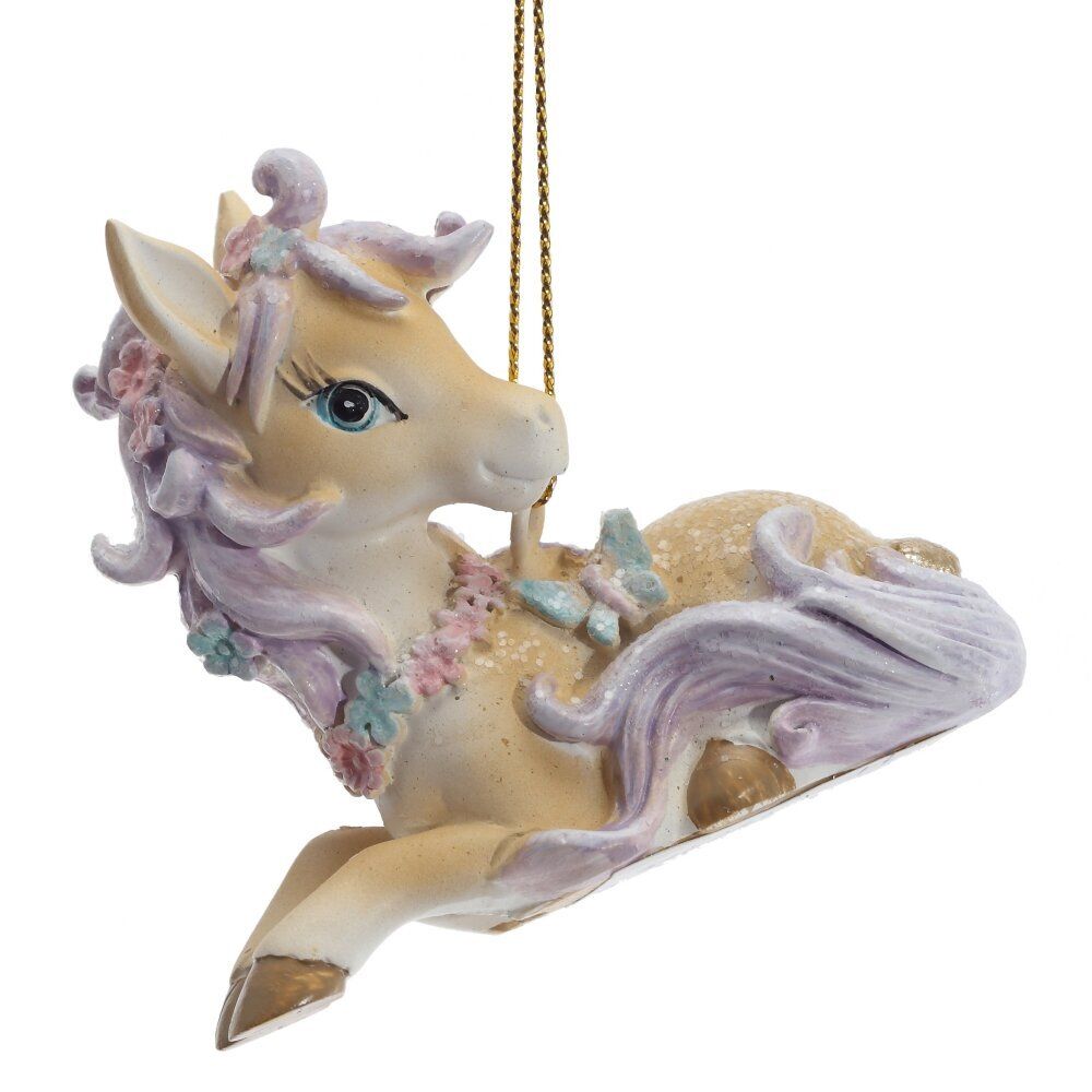 GAEM Фигурка декоративная подвесная "Лошадка", L6 W2,5 H6 см, 2в.