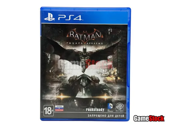 PS4 Batman Arkham Knight (Б/У, Русские субтитры, CUSA-00135)