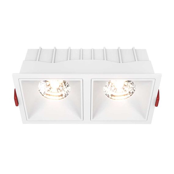 Встраиваемый светильник Maytoni Alfa LED DL043-02-15W3K-D-SQ-W