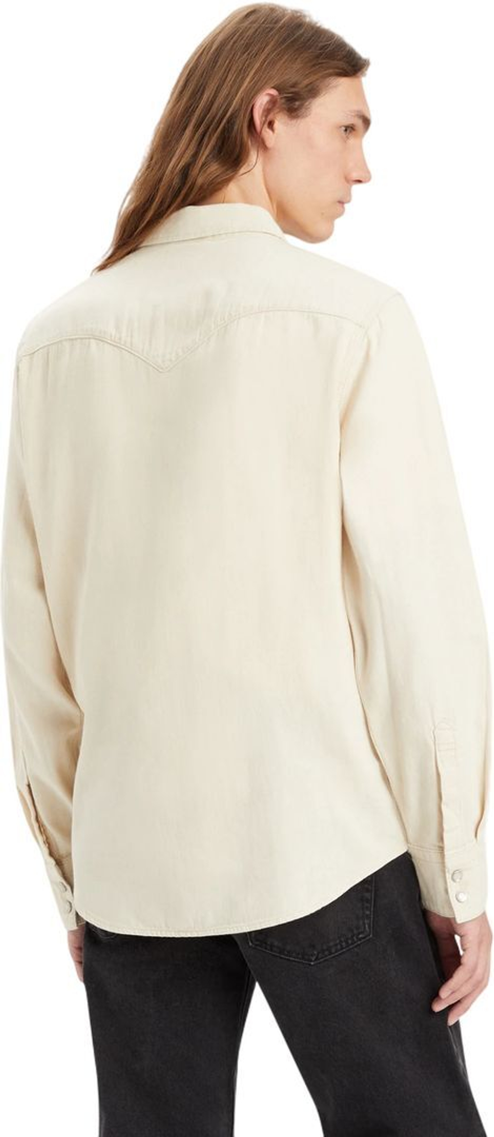 Рубашка джинсовая Levis BARSTOW WESTERN STANDARD белый