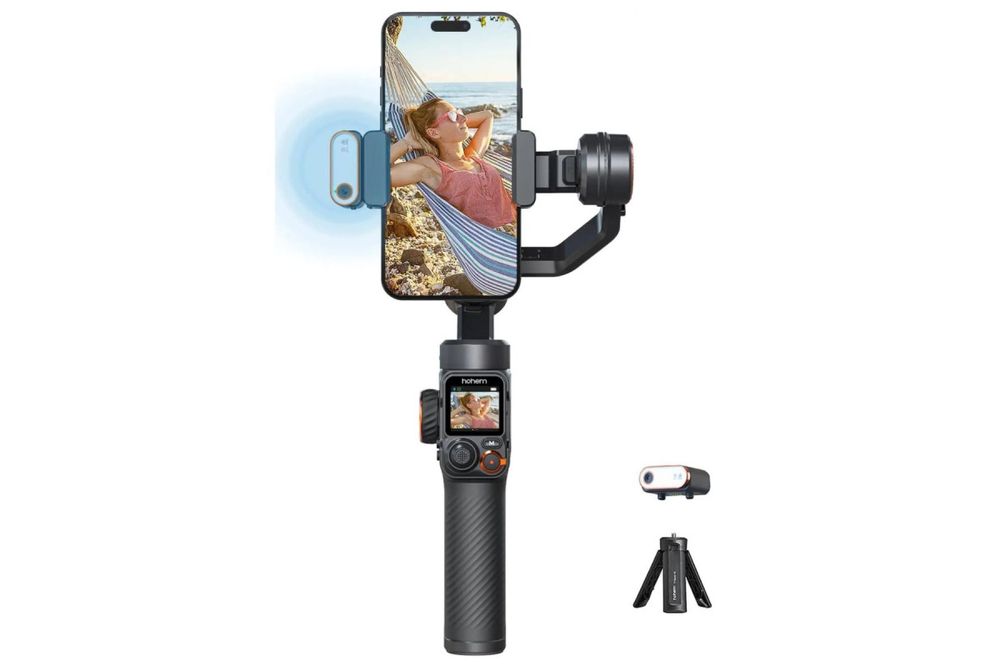 Стабилизатор трехосевой для телефона HOHEM iSteady M7 черный
