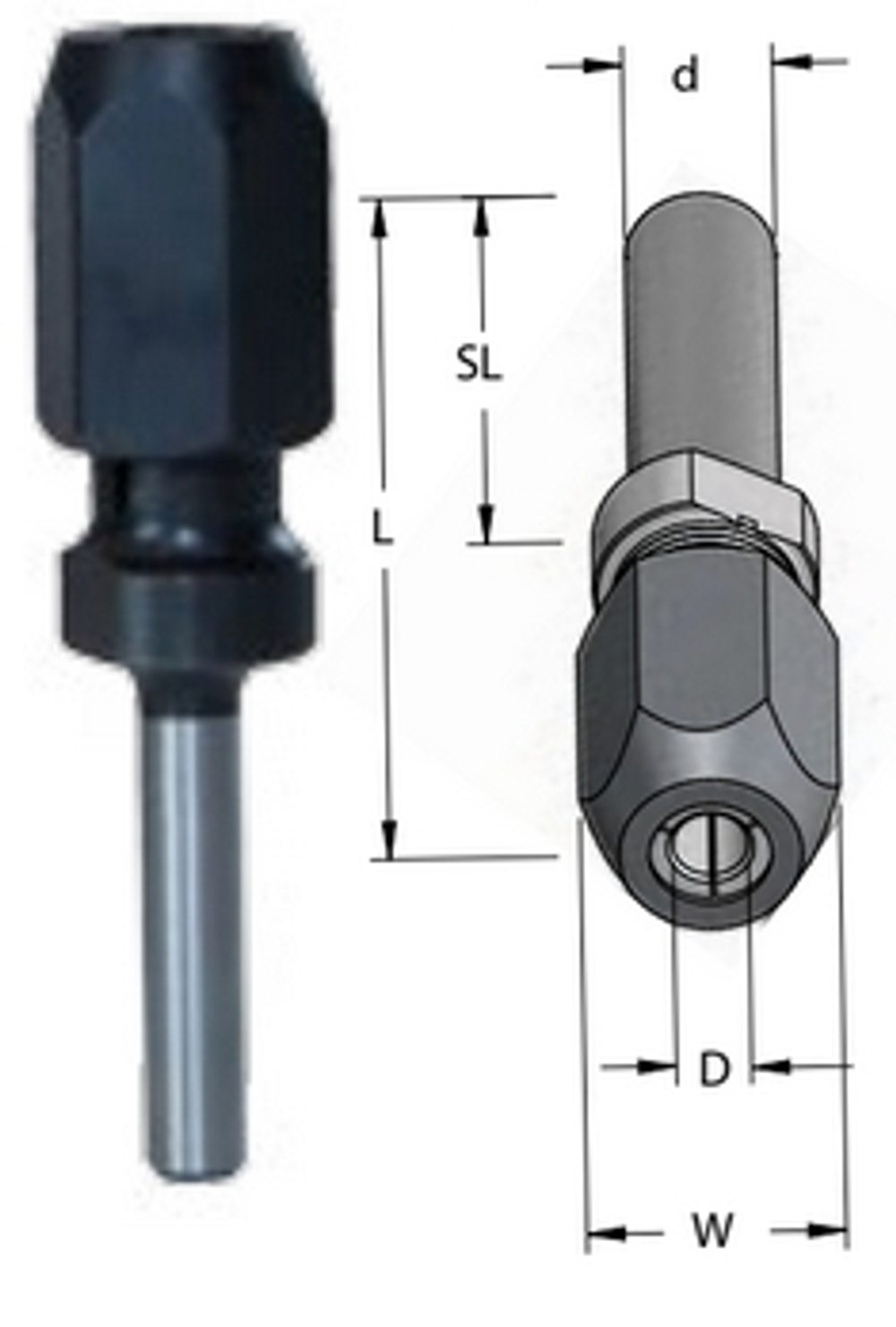 Патрон удлинитель WPW TX12002