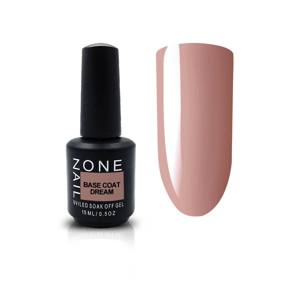 OneNail Base Coat Dream - База каучуковая для гель-лака, 15мл