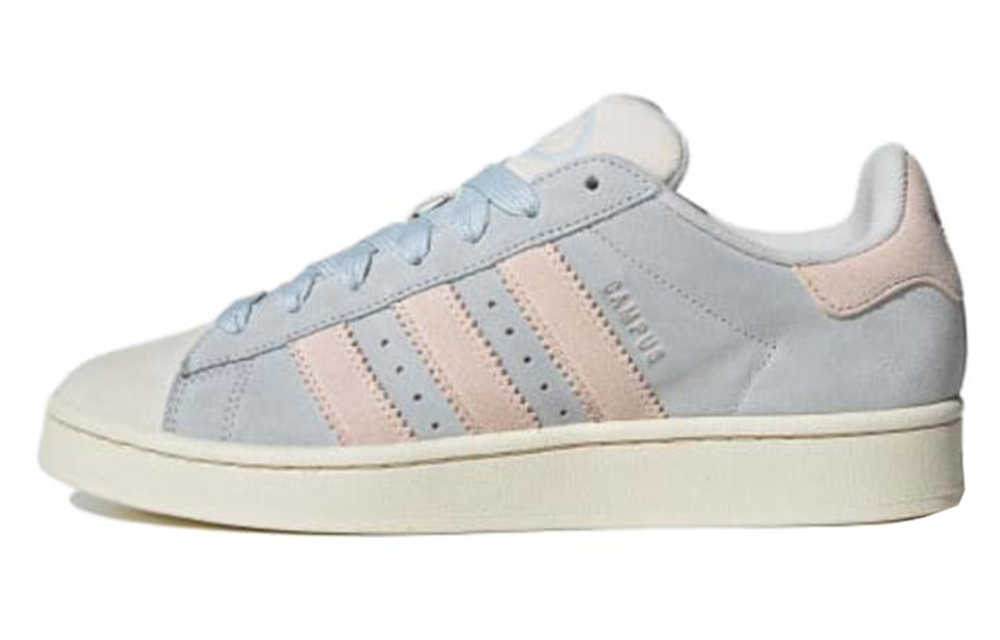 Adidas originals Campus 00S comfortable temperament all-match non-slip wear-resistant low-top sneakers men's blue pink white