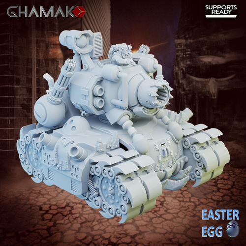 Orks Greenskins Gretchin Гротский танк миниатюра для dnd, днд, pathfinder, фентези, Настольная игра, НРИ, Варгейм, РПГ