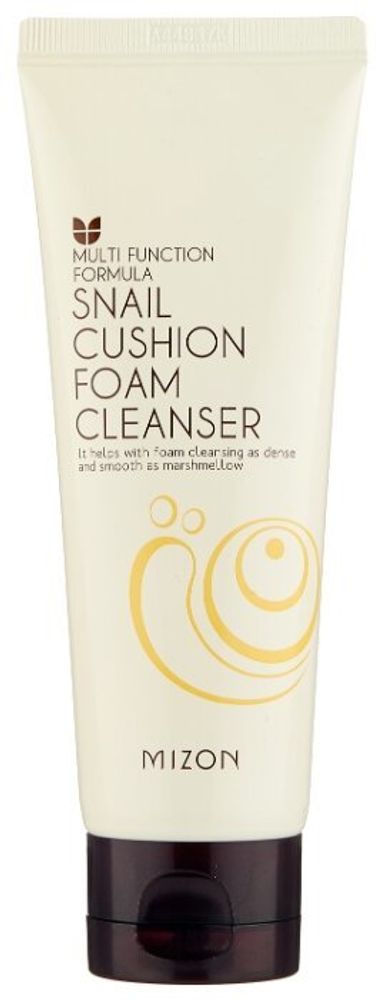 Mizon пенка для умывания с муцином улитки Snail Cushion 120 мл