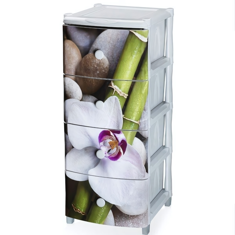 Комод №15 с рисунком "Орхидея"