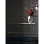 Стол консольный Bergenson Bjorn Mayen, 120х35х76 см, белый/бежевый