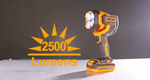 Фонарь аккумуляторный INGCO CWLI20885 INDUSTRIAL 20 В 2500 Лм