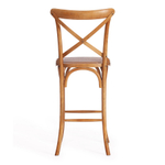 Стул CROSS BAR (mod.CE6002) дерево вяз, 49.5*52.5*117, Груша (№3)