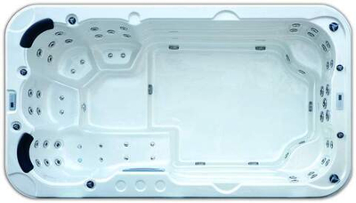 Плавательный гидромассажный спа-бассейн Sunrans SR821 с противотоком