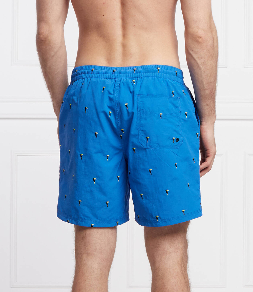 шорты для плавания Guess Underwear - голубой(F2GT17 WO07O)