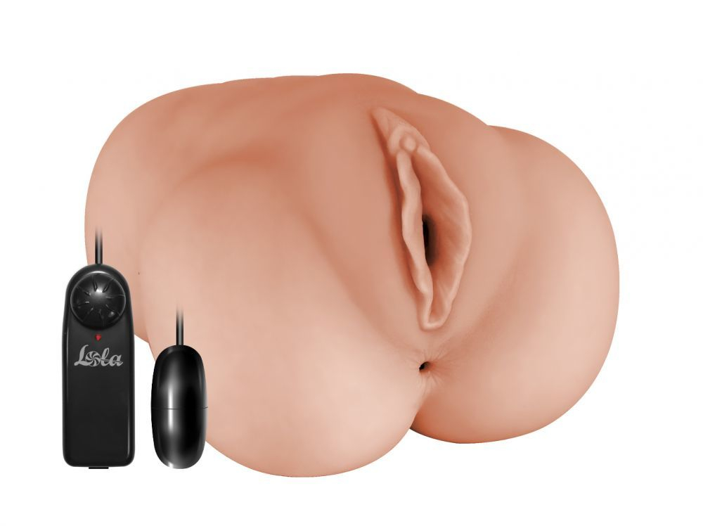 Мастурбатор Lola Games My love с вибропулей, телесный, 14,1 см