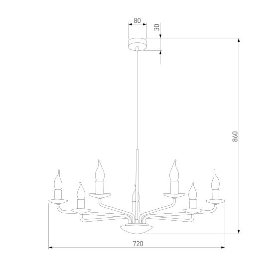 10254 / подвесной светильник / Limal