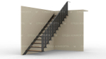 Металлическая лестница LSTN0062
