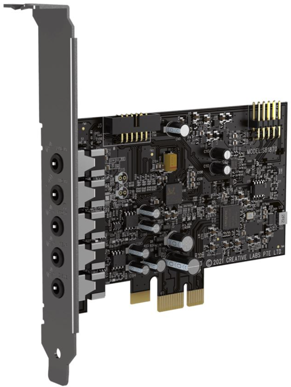 Звуковая карта PCI-E Creative Labs Sound Blaster Audigy Fx V2