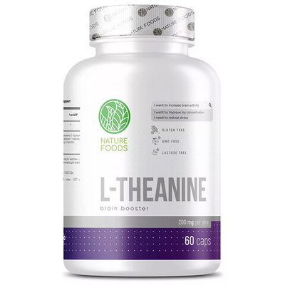 Nature Foods L-Theanine 200 мг. (60 капс.) [M]