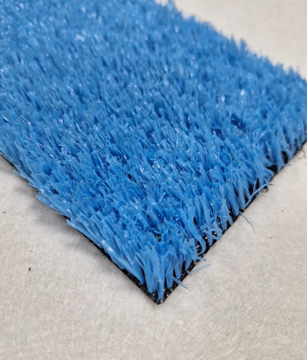 Искусственная трава "Панама", голубая, ширина 2м, рулон 25м, 50 кв. м