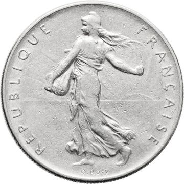 1 франк 1960-2001 Франция