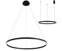 Kink Light 08228,19A(4000K) Подвес димм. Тор черный d100