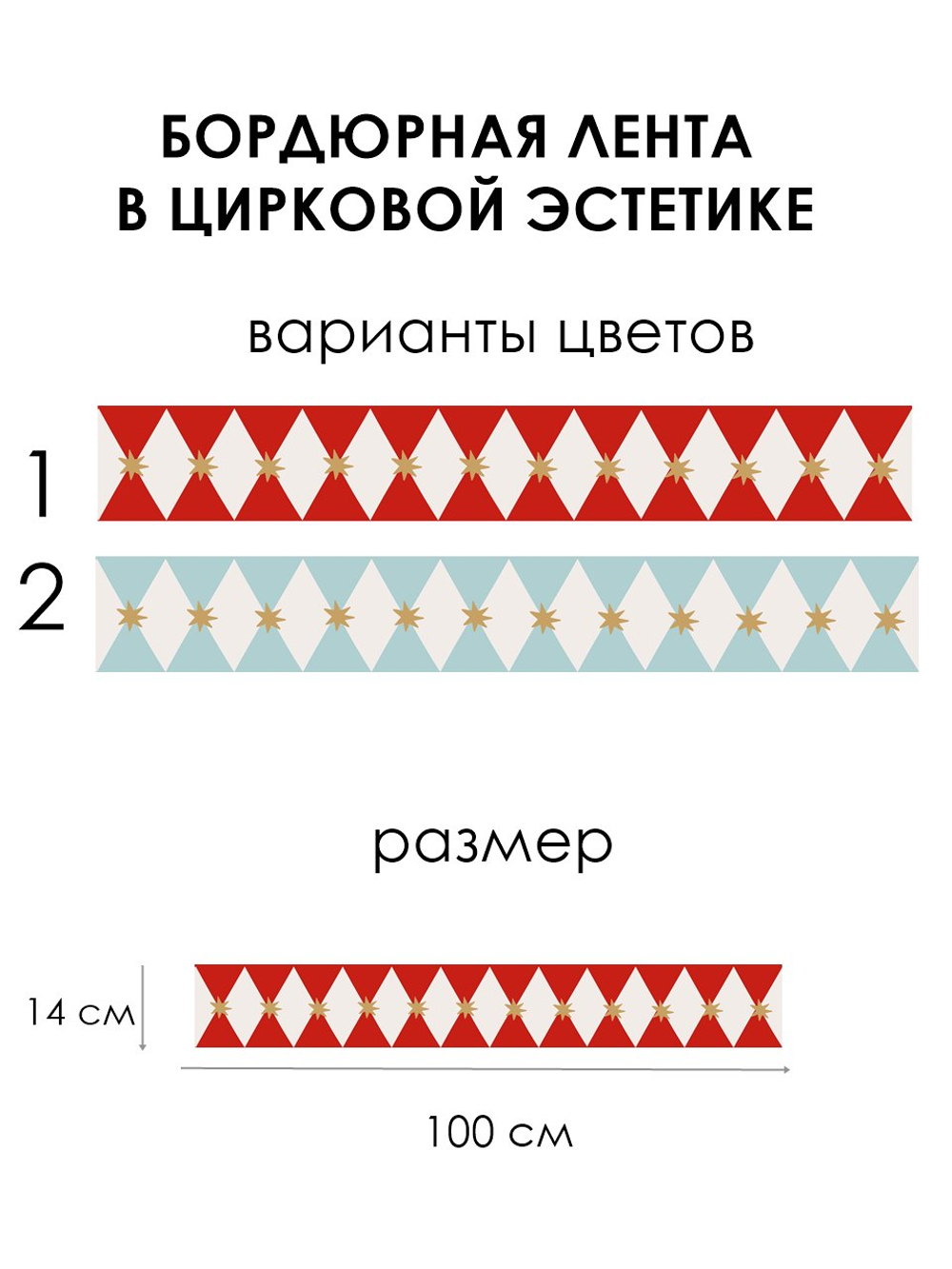 Стикер БОРДЮР для украшения стен, мебели, дверей