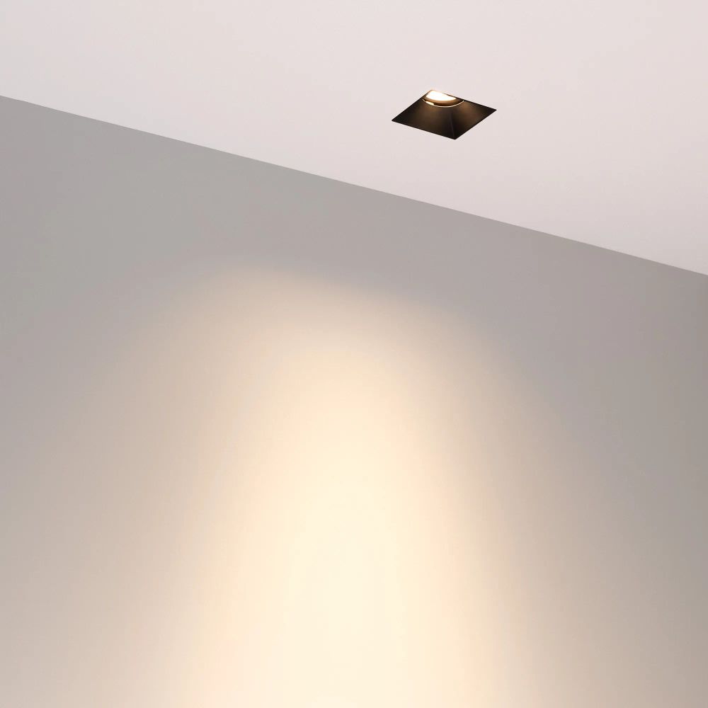 Светильник MS-RIALTO-TRIMLESS-S40x40-9W Warm3000 (BK, 36deg, 230V) (Arlight, IP20 Металл, 5 лет) 048321