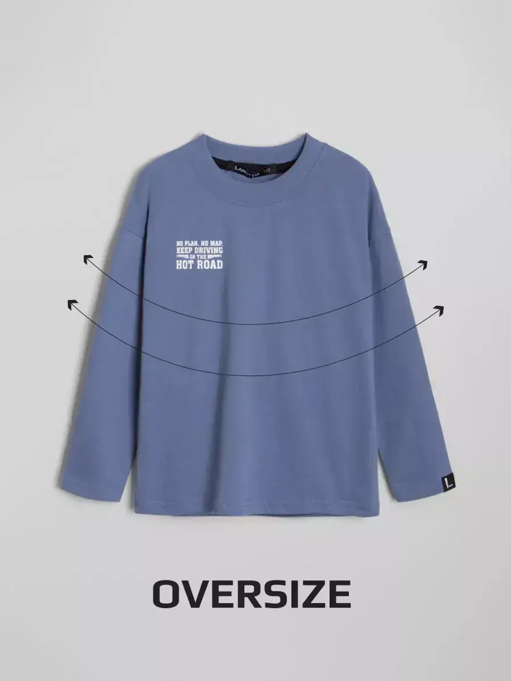 Лонгслив оверсайз кофта для мальчика