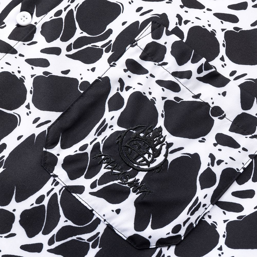 Рубашка Ymkashix Kelp черный/белый