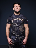 Футболка спортивная Россия с гербом флагом мма