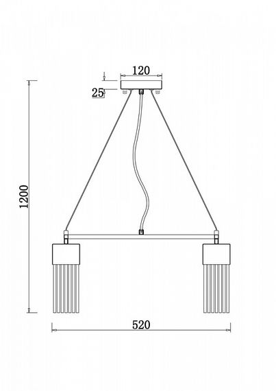 Подвесная люстра Freya Esala FR5050PL-05N