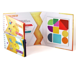 Игра магнитная IQ головоломка «Конструктор фигур»