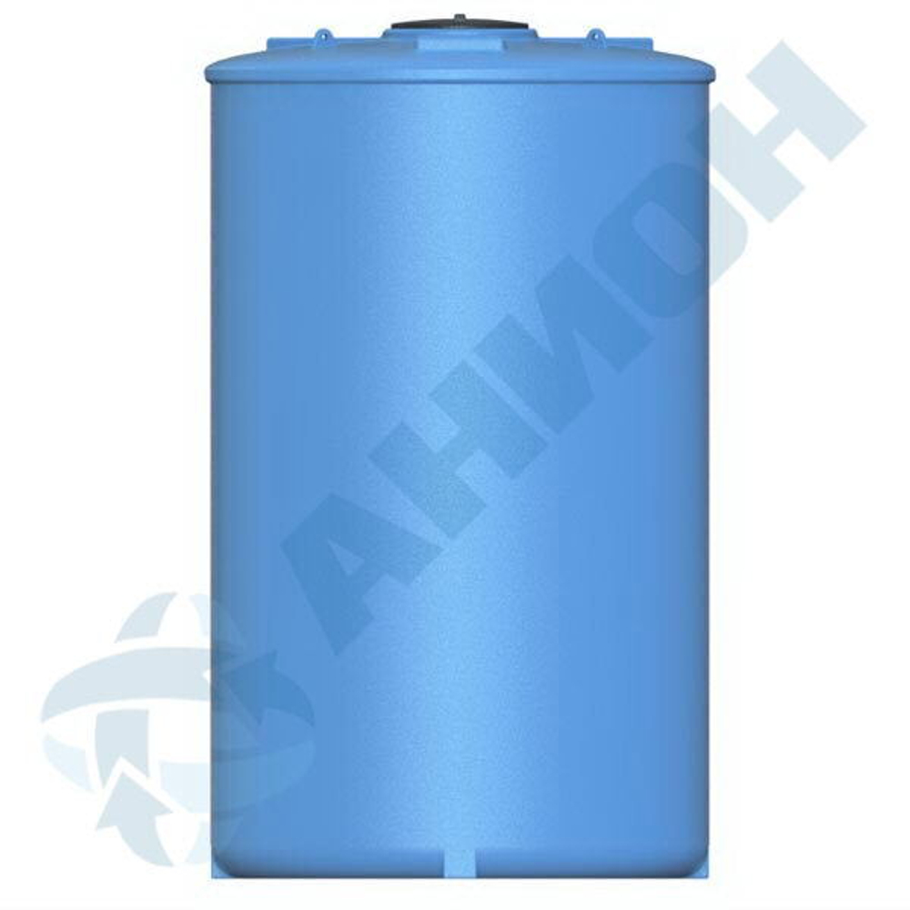 Емкость цилиндрическая вертикальная с дыхательным клапаном Анион 14500 л. вертикальная (2310x2310x3890см;синий) - арт.559406