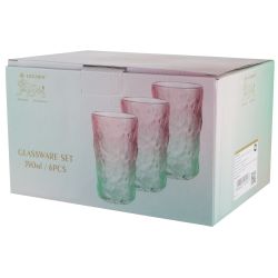 Lenardi 200-021 Набор из 6 стаканов 350мл в под.уп.(х8)Стекло