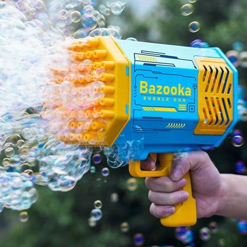 Пистолет с мыльными пузырями Bazooka Bubble Gun