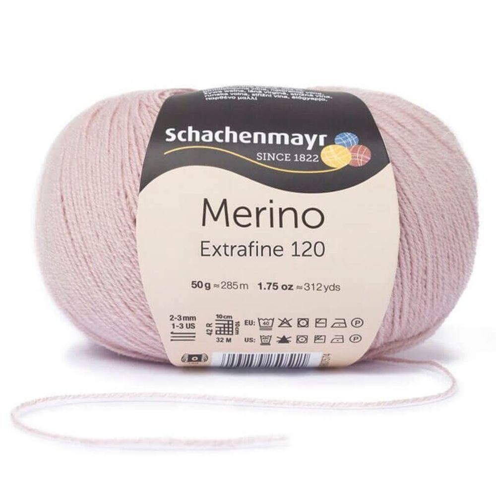 Пряжа Schachenmayr Merino Extrafine 120 (10134)