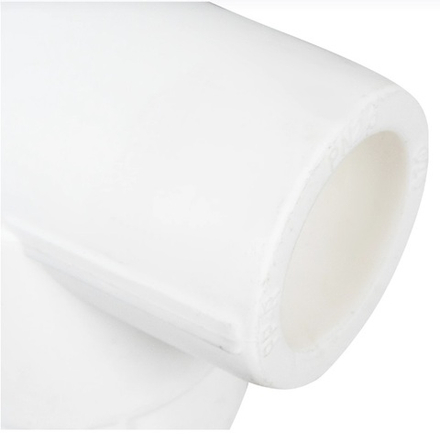 Кран полипропиленовый шаровый угловой для подключения радиатора PN25 d25х3/4" наружная резьба