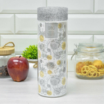 Емкость для сыпучих продуктов 1,5л "Asti" (гранит светло-серый)