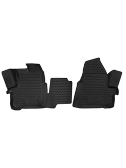 Коврики в салон для FORD Transit (1+2 seats) 2014-2015, 2шт. (полиуретан) NLC.3D.16.60.210K