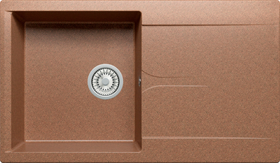 Мойка POLYGRAN GALS-860 терракот №307