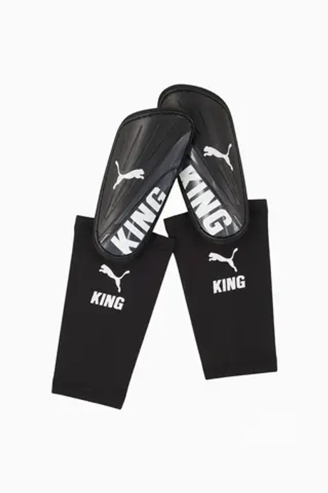 Футбольные щитки Puma King Sleeve - черный