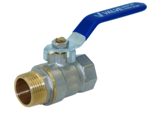 Кран шаровый 32 (1 1/4") ВН рычаг (Италия)