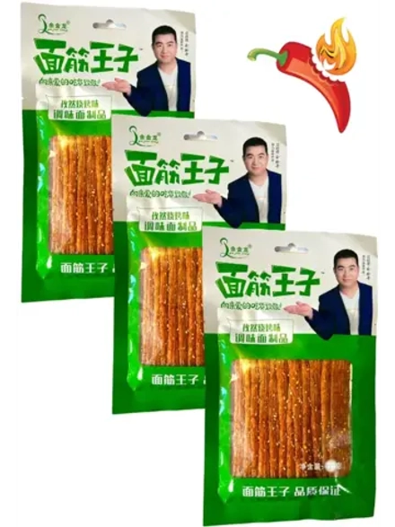 Острые азиатские снеки со вкусом барбекю 76 г * 3 шт