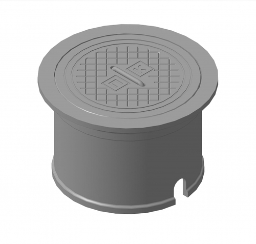 Люк поливочного крана для Метро СЧ10 ГОСТ 1412-85  серия 343/7