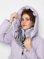 Куртка зимняя удлиненная с капюшоном