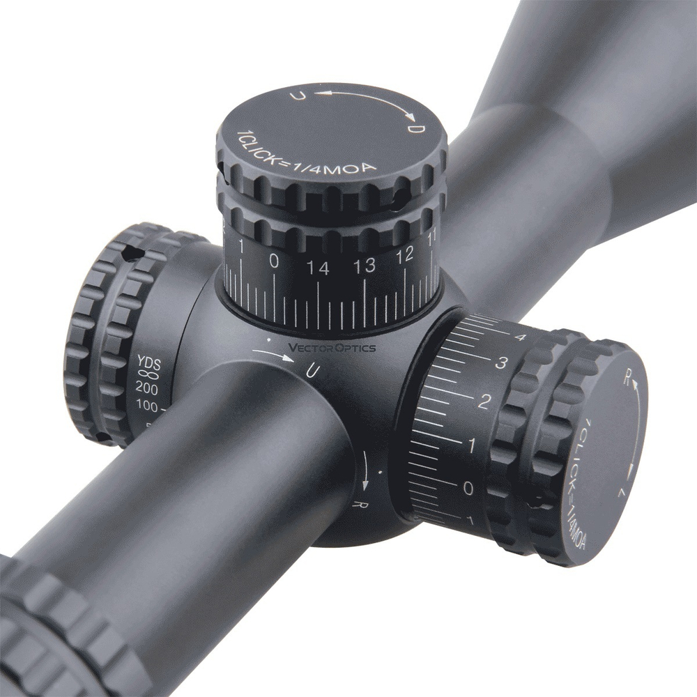 Прицел Vector Optics HUGO 3-12х44, сетка 22LR Rimfire SFP (SCOM-30)