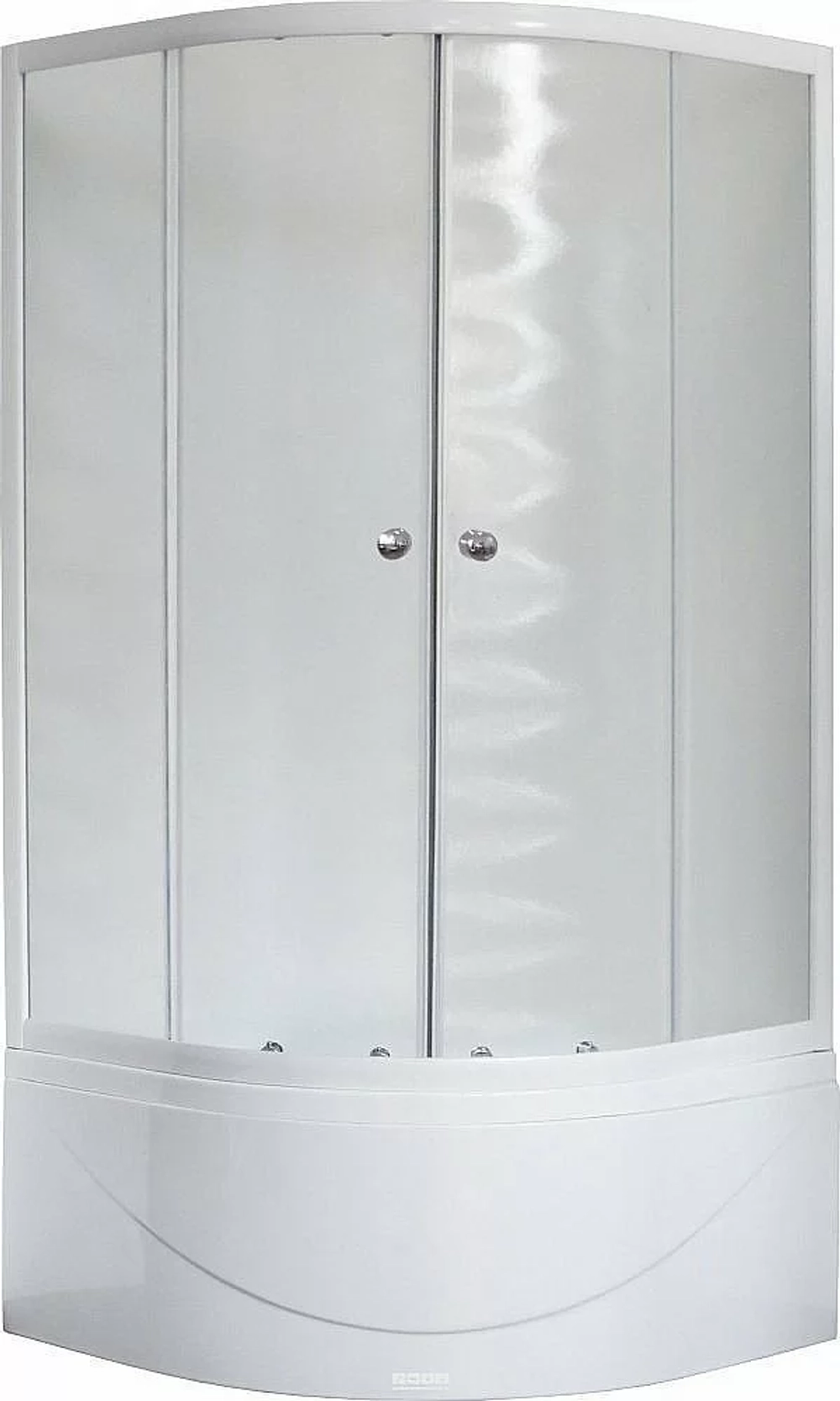 Душевой уголок Royal Bath RB100BK-C 100х100 матовый