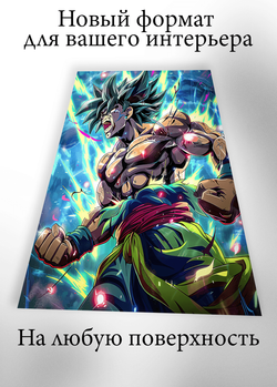 Картина на стену на металле от MetallSubArt "Драгонболл"