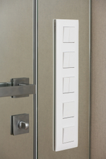 SKANDY Выключатель 1-клавишный 10А SK-V01W арктический белый IEK